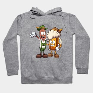 Oktoberfest Sausage And Beer Hoodie